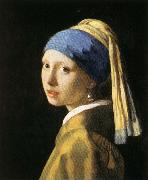 Jan Vermeer Head of a Young Woman oil painting reproduction